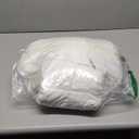 RENEWROOTS White Duvet Cover Queen Size, 100% Sandwashed Cotton Soft Queen Duvet Cover Set 3 Pieces with Zipper Clousre & Corner Buttons (White, Queen 90 x 90)