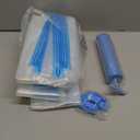 10 Pack Large Vacuum Storage Bags with Hand Pump, Plastic Packaging Bags, 80% Space Saver Vacuum Seal Bags for Clothing, Travel Lugggage, Blankets, Comforters