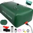 400 L/105.7 Gallon Water Storage Bladder, Foldable Portable Water Bladder Tank, Large Capacity Water Bag Container for Camping, Truck, RV, Emergency, Outdoor
