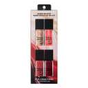 e.l.f. Glow Reviver Quad Goals Lip Oil Kit, Lip Gloss For A High-Gloss Finish & Sheer Wash Of Color, Non-Sticky, Vegan & Cruelty-Free, 4 Glosses