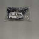 Mercano Soft Mesh Dog Harness and Leash Set, No-Chock Step-in Reflective Breathable Lightweight Escape Proof Vest Harnesses with Safety Buckle for Small Dogs, Cats (Black White, M) (M (Chest: 15"-16.8"))