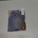 Sexy Open Front V Neck Ruffle Sheer Mesh Lace Wireless Babydoll Lingerie Dress with Thong 2 Piece (Large)