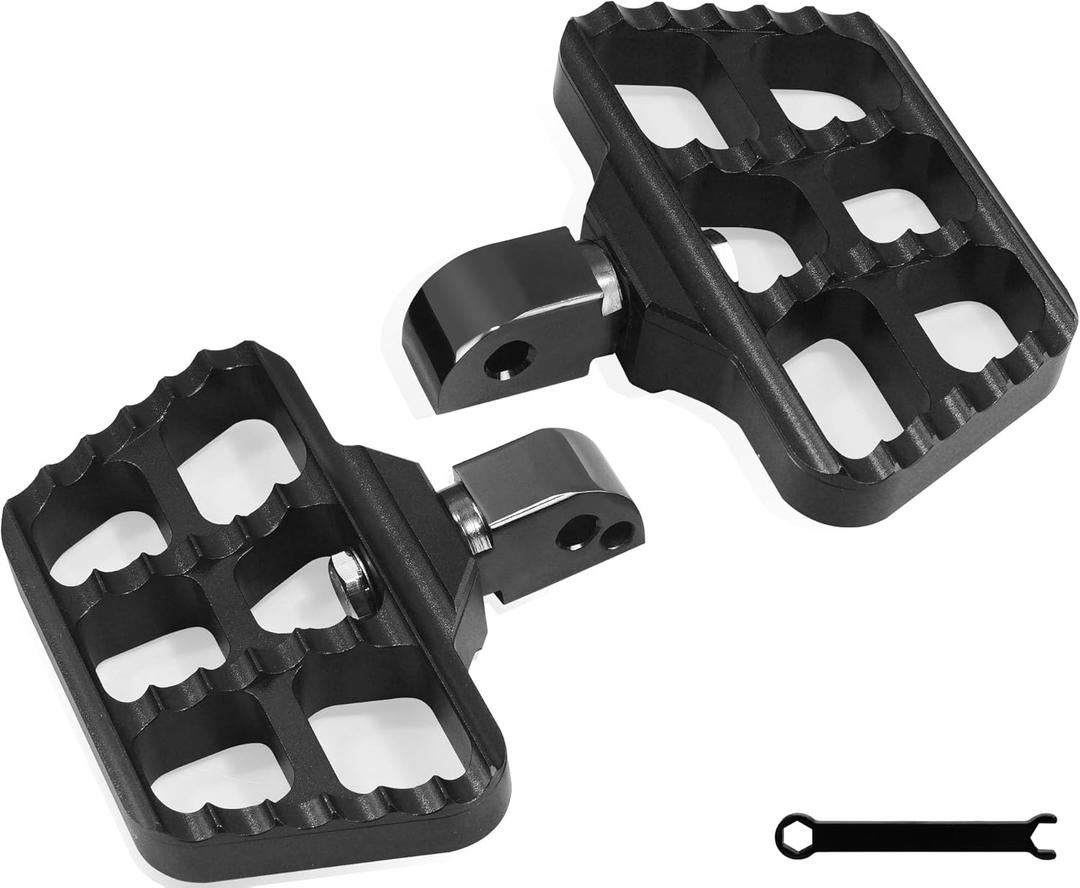 Passenger Foot Pegs For Harley Softail 2018-Later Slim/Lower Rider/Street Bob/Fat Bob/Sport Glide 2020-Later LiveWire (For Passenger)