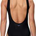 Speedo Women's Swimsuit One Piece Essentials with Removable Cups Soft Fabric, size S