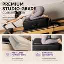 Pilates Sitting Box for Pilates Reformer by EchoMe, Box Pilates Reformer for Home Gym,Professional Studio Use,and Strength Exercises,Pilates Reformer Accessory for Pilates Exercises