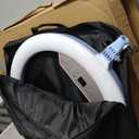 Ring Light 22inch Kit: Ring Light Tripod for iPhone ipad, with 75" Tripod/LCD Display/2 USB Ports Overhead Phone Mount for Video Recording, Zoom Meeting,YouTube,TikTok (Blue)