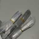 HIKAA 40PCS Stainless Steel Silverware Set, Modern Flatware Set for Kitchen, Mirror Polished Cutlery Set with Forks, Spoons and KnivesDishwasher Safe