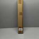 Hermosa 26-48 Inch Adjustable Curtain Rod Set, 5/8 Inch Diameter in Walnut