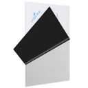 Galvanized Metal Sheet 12" x 16" x 1/16Inch Galvanized Steel Sheet Plates for Magnetic Mount Board Wall 16GA(1.50MM) Galvanized Steel Plate Panels Stock for Roof Flashing Fixing Repair, Crafts, DIY