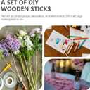 IMIKEYA 40pcs Natural Birch Twigs Craft Branches Twigs Decorative Birch Branches DIY Vase Kit Stems for Vase Wedding Centerpieces(7.87in/11.79in, 20 pcs Each)