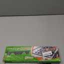 Stainless Steel Stove Gap Covers,Stove Gap Filler, Range Trim Kit, Stove Gap Guards, Heat Resistant and Easy to Clean, Easy retractable Length 13.8" to 27.5", Width 0.79",Black(2PCS)