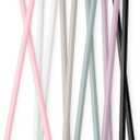 Simple Modern Plastic Reusable Straws | BPA Free and Waste Reducing Plastic Straw for Tumblers and Travel Mugs | Trek Collection | 12 Pack | Assortment 1