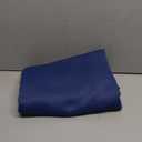 Valea Home Blackout Tiers Curtain for Small Window Rod Pocket Kitchen Curtains Room Darkening Short Curtains for Bedroom, Navy Blue, 30 inch x 36 inch, 2 Panels