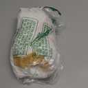 Jinchan Linen Tie Top Curtains 36 Inch Length Farmhouse Cafe Curtains Set of 2 for Bedroom Bathroom Rustic Small Windows Light Filtering Crude Panels with Mustard Yellow Ties