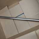 Ivilon Tension Curtain Rod - Spring Tension Rod for Windows or Shower, 24 to 36 Inch. Satin Nickel