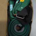 Elevated Inflatable Dog Cone Collar to Stop Licking, Dog Donut Collar After Surgery, Soft Pet Cone Alternative for Small Medium Large Dogs (S(Neck 7"-9.5"), Green)