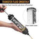 EWK 350cc Automotive Fluid Syringe Extractor with Hose for Car Fluid Extraction