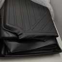 AZYT Floor Mats & Cargo Liner for Toyota Corolla 2019-2014 (Only Sedan) Set, All Weather Automotive TPE Floor Liners Anti-Slip Waterproof Accessories (Car Mats+Trunk Mat) Black