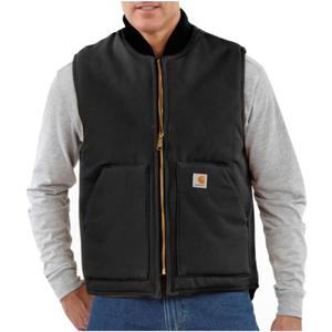 Carhartt Men's Duck Vest (Medium, Black)