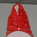 XYWHPGV Pet Dog Raincoat Dog Rain Jacket Poncho Coats Polyester Puppy Water-Repellent Hooded Rainwear with Reflective Stripes (Df36d 05a61 70e12 9c2f4 72ae0 ef88d