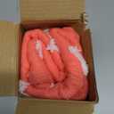 EMEMA Decorative Throw Pillow Covers Rhombic Jacquard Pillowcase Cushion Case Squarefor Couch Sofa Bed Living Room Bedroom Set of 2, 18x18 Inch, Coral Red