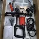 3200W 110V 16 inch Electric Concrete Ring Cutting Saw, Max Cutting Depth 11.4 inch with 2 Blades & Smart Water Pump, Power Circular Saws Brick Walls, Cement Blocks and Marble