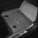 Carbon Fiber Pattern Floor Mats for 2019-2026 Mercedes-Benz G Class
G500/G550/G580/AMG G63, All Weather Protection Car Mats 1st & 2nd Row Luxury Full Set Floor Liners 3-pc, Silver