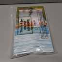 Teenyyou 50 Pcs Christmas Elf Cookie Gift Bags Red and White Stripe Candy Goodies Snack Stand up Pouch Treat Bags with Window for Packaging Xmas Party Favor Supplies, 8 x 6.5 x 2.5 Inch