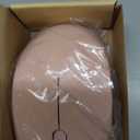 Seenda Wireless Mouse for Laptop, 2.4G Noiseless Mouse with USB Receiver - Optical Tracking Portable Computer Mice for Chromebook, PC, Tablet, Windows System, 24 Months Battery Life - Pink