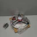 18/8 Stainless Steel Pressure Cooker 12.5 Quart, [One-Hand Locking] Olla de Presion, [3-In-1] Pressure Cooker, Induction Compatible, Gas Stovetop Compatible, Steamer Rack & Includes Glass Lid