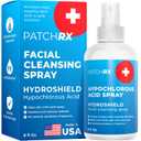 Hypochlorous Acid Spray (8oz, Reduces Acne), Targets Bacteria - HOCL Facial Cleanser Acne Spray for Face, Body, Eczema, Pimples, Breakouts & Overall Skin Recovery (Reduces Redness)
