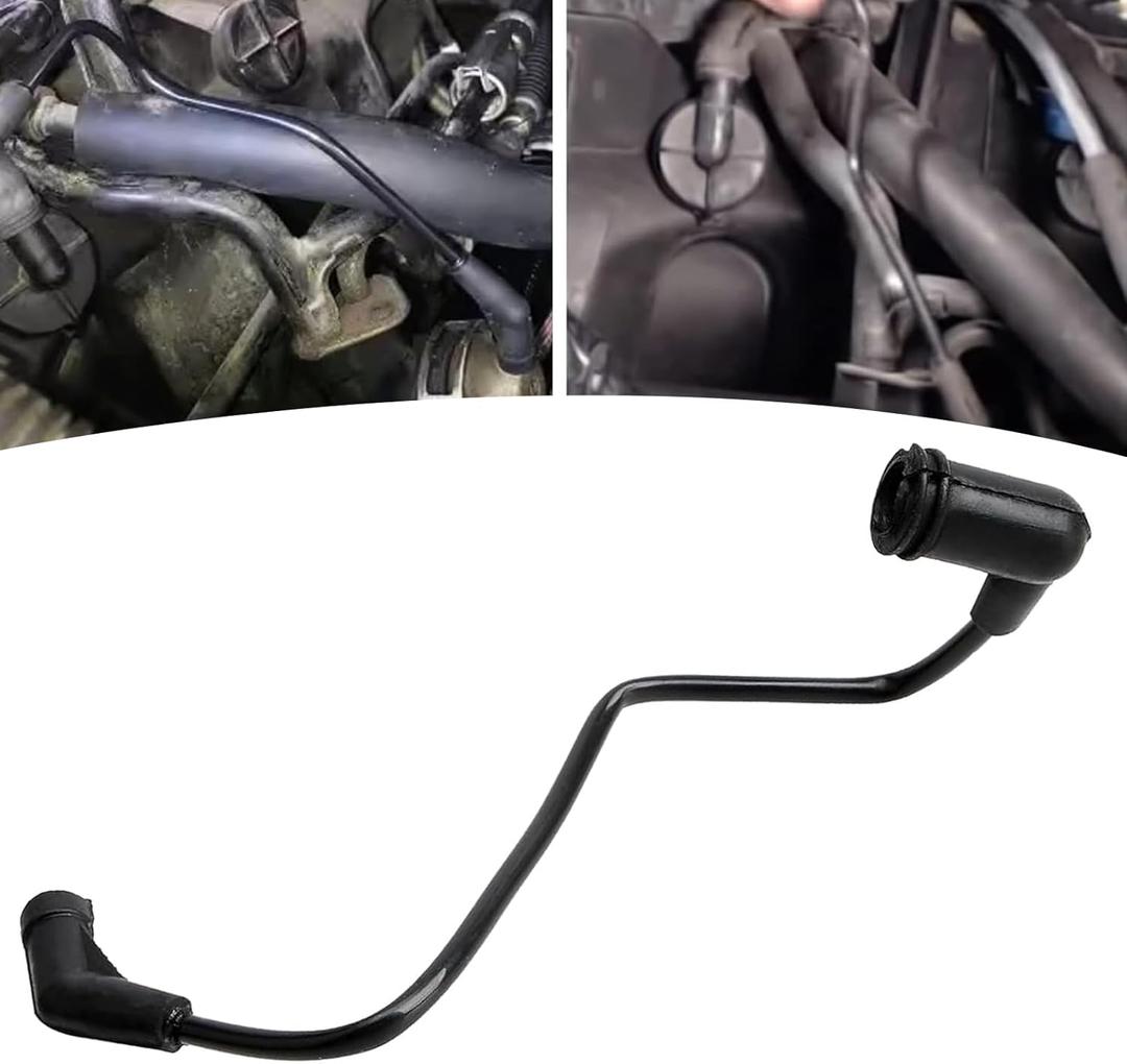 1 PC Car Fuel Pressure Vacuum Hose, 17113556, Hose for 4.8L 5.3L 6.0L Engine, Compatible with GMC Chevrolet Silverado Series (Black)