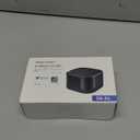 Magicteam White Noise Machine with 20 Non Looping Natural Soothing Sounds Memory Function 32 Levels of Volume Powered by AC or USB and Sleep Sound Timer Therapy for Baby Kids Adults Black