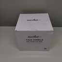 Ourmed Life Clear Acrylic Face Towel Holder, Organizer Box for Bathroom Countertop Storage, Disposable Face Towels Container and Face Towel Clear Box with 50 Count Clean Facial Towels Included