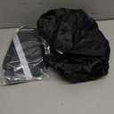 LAMA 2 Pack Waterproof Rain Cover for Backpack, Reflective Rainproof Protector for Anti-Dust and Anti-Theft,M Size (for 30L-40L Backpack), 2 Pcs Black