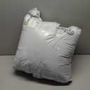 Mattress Topper Queen Size Viscose Derived from Bamboo, Thick Soft Pillow Top Mattress Pad Cover for Back Pain, Mattress Protector with 8-21 Inch Deep Pocket, White