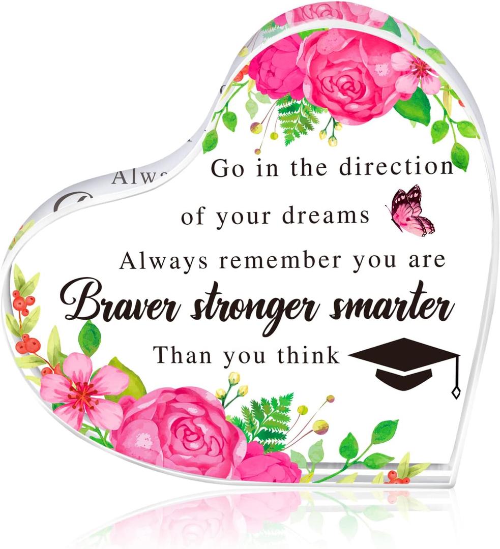 SICOHOME 2025 Inspirational Graduation Gifts for Her Him Seniors,Keepsake and Paperweight,High School College Motivational Gifts Spiritual Gifts for Women Men Graduates Girls Boys Daughter Son