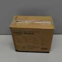 SHARDOR Hand Mixer Electric, 6 Speed & Turbo Mixer Electric Handheld, Snap-On Storage Case,5 Stainless Steel Accessories for Whipping, Mixing Cookies, Brownie, Cakes, Dough Batters, White