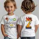KEKEMI 2T Birthday Boy Shirt 2T Boys Cartoon Graphic Birthday T-Shirt Two Years Old Boy Short Sleeve Tees Bday Party Clothes (White, S/90)