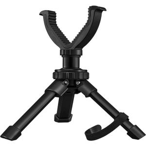CVLIFE Shooting Rest Tripod - Adjustable Height, 360 Degree Rotation, V Yoke Stand - Portable Rifle Rest for Target Shooting, Hunting and Outdoor Activities