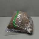 QINSEN Women's Full Zip Fleece Short Jacket Warm Winter Long Sleeve Stand Collar Sherpa Crop Coat Chestnut M