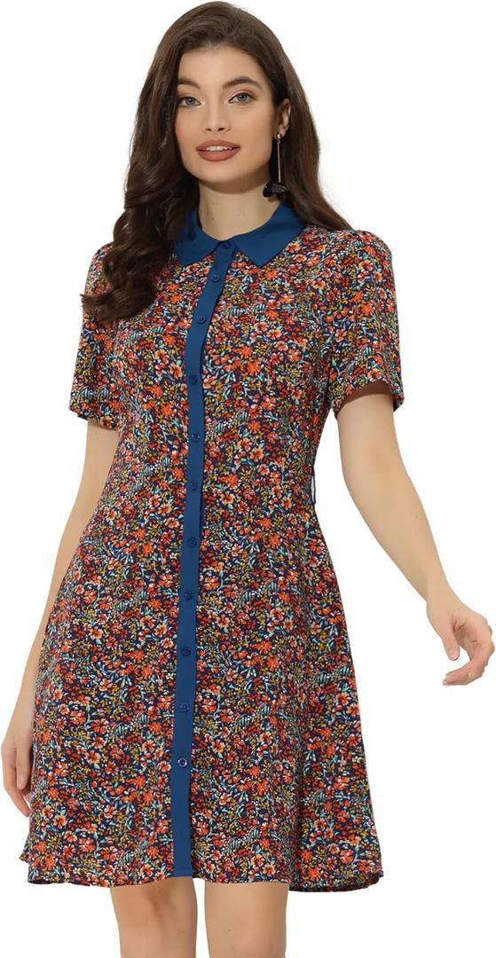 Allegra K womens A-Line, XS