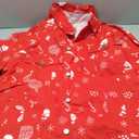 Christmas Jean Jacket Men Trucker Unlined Coats Xmas Printed Tops Stocking Stuffers for Man, Size XL