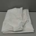 Horbaunal Queen Size Bed Wedge Pillow Cover for Headboard Gap, Headboard Wedge Pillow Case Cover Only, 60" x 10" x 6", White