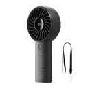 JISULIFE Handheld Fan Life4, 5000mAh Portable Rechargeable Fan, 5-Speed Turbo Wind, 17.5 Hrs Cooling, LED Display, Gifts for Men/Women, Essential for Travel,Beach,Vacation,Makeup,Concerts,Cruise-Black