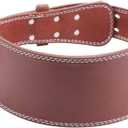 PU Weightlifting Belts for Men and Women, Adjustable with Buckle, Back Support for Lifting