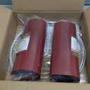 GOSO 13" Burgundy Red Lamp Shades Faux Silk, Set of 2 Medium Victorian Lamp Shades for Table Lamps Floor Lamps,13 13 10 IN (Spider) Lampshades Replace,Night Stand Light for Bedroom Required Assembly