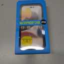 2 x Temdan Magnetic for iPhone 15 Plus Case Waterproof,Built-in Screen Protector [IP68 Underwater][15FT Military Dropproof][Dustproof][Compatible with MagSafe] 360 Full-Body Shockproof iPhone Case-Black