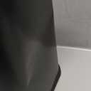 Anzoymx Stainless Steel Bathroom Trash Cans 1.8 Gallons Small Garbage Can with Pop up Lid, Metal Narrow Wastebasket, Slim Waterproof Litter Trash Bins Set for Bedroom, Toilet, Office (Black)