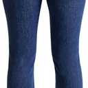 Miss Me Women's Aztec Stitch Mid-Rise Bootcut Jeans (28W x 34L, Dark Blue)